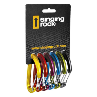 Набір карабінів Singing Rock Vison Straight 6 Pack (SR K0009EE60)