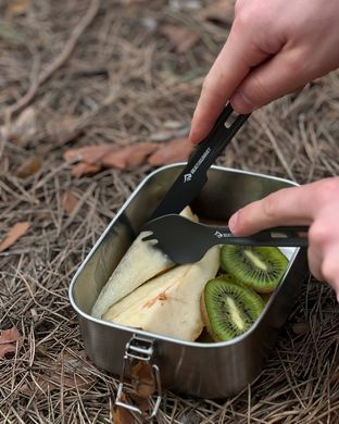 Набір столових приборів Alpha Light Cutlery Set Grey від Sea to Summit (STS ACUTALSET2)