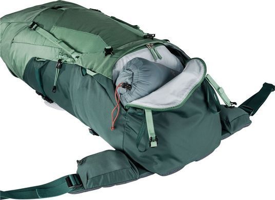 Рюкзак жіночий Deuter Aircontact Lite, 60 + 10 L, SL, Aloe Forest New (DTR 3340621.2264)