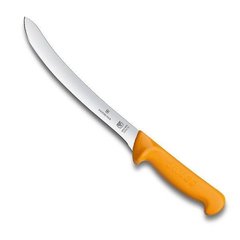 Нож бытовой, кухонный Victorinox Swibo Fish Filleting Flex (200мм), желтый 5.8452.20