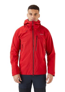 Мембранна куртка чоловіча Rab Firewall Jacket, Ascent Red, M (RB QWF-77.M)