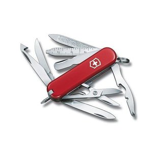 Швейцарський розкладний ніж Victorinox Minichamp (58мм 15 функцій) червоний 0.6385