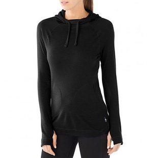 Термофутболка жіноча Smartwool PhD Light Hoody Black, р.L (SW 15089.001-L)