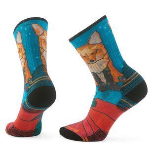 Носки женские Smartwool Women's Hike Targeted Cushion Geo Fox Printt Crew, Capri, S (SW SW002687.810-S)