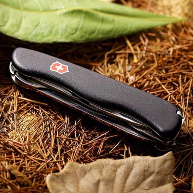 Швейцарский складной нож Victorinox Forester (111мм 12 функций) черный (0.8363.3)