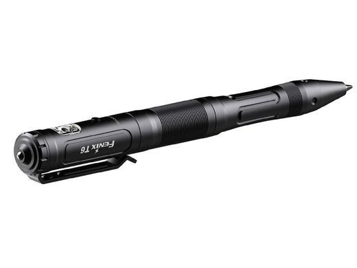 Тактична ручка з ліхтариком Fenix T6, black (T6-Black)