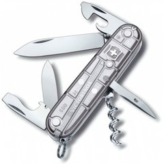 Швейцарский складной нож Victorinox Spartan (91мм 12 функций) серебряный прозрачный (1.3603.Т7)
