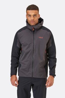 Мембранная куртка мужская Rab Kinetic Alpine 2.0 Jacket, Anthracite, L (RB QWG-69.A-L)