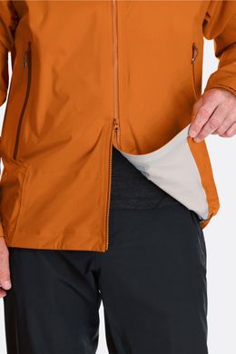 Мембранна куртка чоловіча Rab Kinetic Alpine 2.0 Jacket, Anthracite, L (RB QWG-69.A-L)