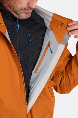 Мембранна куртка чоловіча Rab Kinetic Alpine 2.0 Jacket, Anthracite, L (RB QWG-69.A-L)