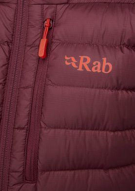Легкий женский пуховик Rab Microlight Alpine Jacket Wmns Deep Heather, L (RB QDB-13-D14)