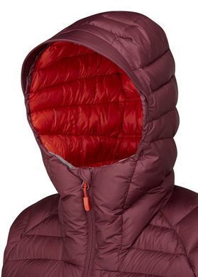 Легкий женский пуховик Rab Microlight Alpine Jacket Wmns Deep Heather, L (RB QDB-13-D14)