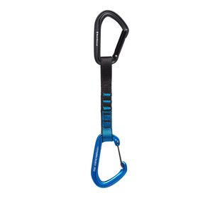 Відтяжка з Карабінами Black Diamond HotForge Hybrid Quickdraw 16 cm, Blue, One Size (BD 381118.4005)