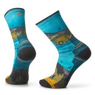Носки мужские Smartwool Hike Light Cushion Great Excursion Print Crew, Multi Color, M (SW SW001987.150-M)