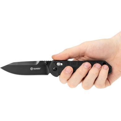 Нож складной Ganzo G7453P, Black (6955800402698)
