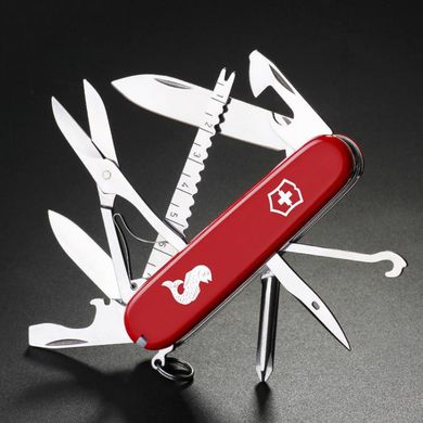 Швейцарский складной нож Victorinox Fisherman (91мм 18 функций) красный (1.4733.72)