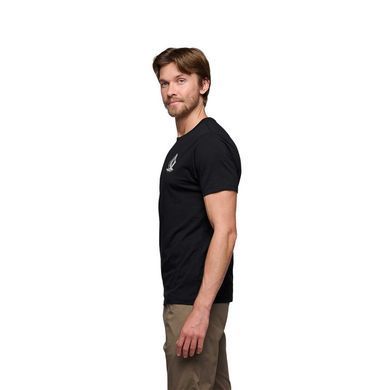 Футболка мужская Black Diamond M Boulder SS Tee, Black, L (BD 7524040002LRG1)