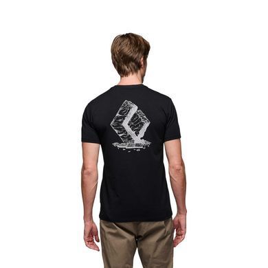 Футболка мужская Black Diamond M Boulder SS Tee, Black, L (BD 7524040002LRG1)