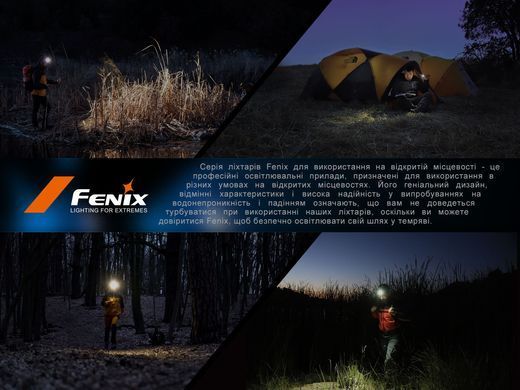 Ліхтар налобний Fenix HL16 AAA, Black (FNX HL16AAAblack)