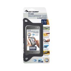 Гермочехол для телефону Sea To Summit TPU Guide W/P Case for Smartphones Black, 13 х 7 см (STS ACTPUSMARTPHBK)