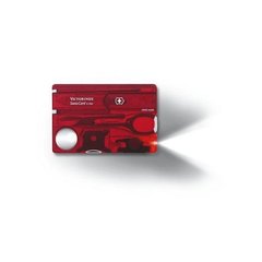 Набір Victorinox Swisscard Lite (82х54х4мм, 13 функцій), червоний проз 0.7300.Т