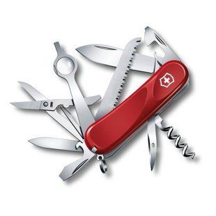 Швейцарський розкладний ніж Victorinox Evolution 23 (85мм 17 функцій) червоний 2.5013.E
