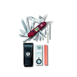 Набір Victorinox Expedition-Kit ніж+точилка+компас+ліхтар+Чохол 1.8741.AVT