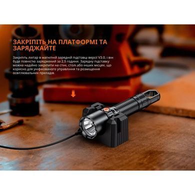 Фонарь ручной с магнитной зарядкой Fenix WF25RM (6942870311609)