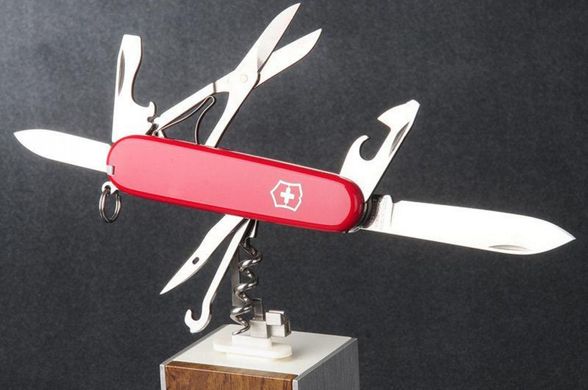 Швейцарський розкладний ніж Victorinox Climber (91мм 14 функцій) червоний (1.3703)