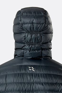 Легкий чоловічий пуховик Rab Microlight Alpine Jacket Beluga, L (RB QDB-12-BL)