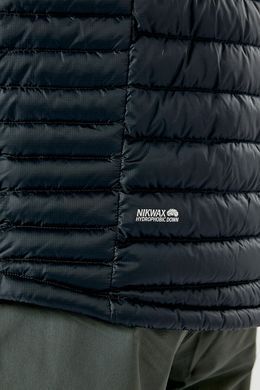 Легкий чоловічий пуховик Rab Microlight Alpine Jacket Beluga, L (RB QDB-12-BL)