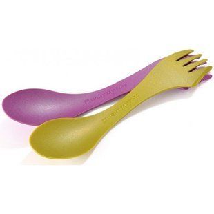 Набор из 2-х ложек Light My Fire Spork original 2-pack Pink Metal/Pirate Gold (LMF 41246413)