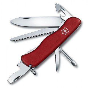 Швейцарський розкладний ніж Victorinox Trailmaster (111мм 12 функцій) червоний 0.8463