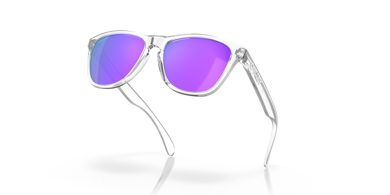 Очки Oakley Frogskin, Polished Clear/Prizm Violet (OAK 9013-H755)