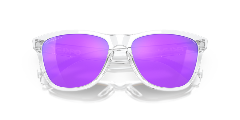 Очки Oakley Frogskin, Polished Clear/Prizm Violet (OAK 9013-H755)