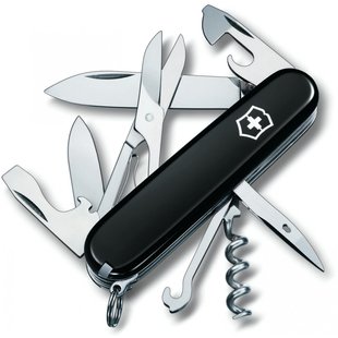 Швейцарський розкладний ніж Victorinox Huntsman (91мм 15 функцій) чорний (1.3713.3)