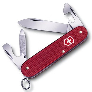 Швейцарський розкладний ніж Victorinox Cadet Alox Lim. Ed 2018 (84мм 9 функцій) червоний 0.2601.L18