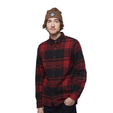 Сорочка чоловіча Black Diamond M Project Flannel, Red Rock/Black Plaid, S (BD 7440639558SML1)