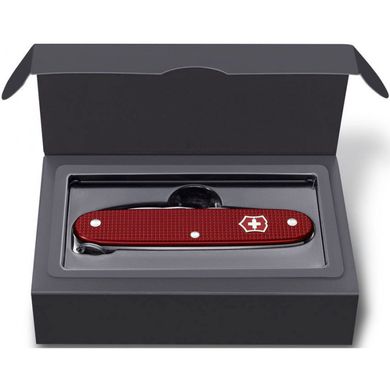 Швейцарський розкладний ніж Victorinox Cadet Alox Lim. Ed 2018 (84мм 9 функцій) червоний 0.2601.L18