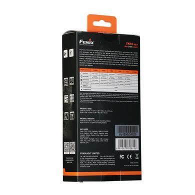Ліхтар ручний Fenix TK16 V2.0 + подарунок Ліхтар ручний Fenix E02R (TK16V20E02R)