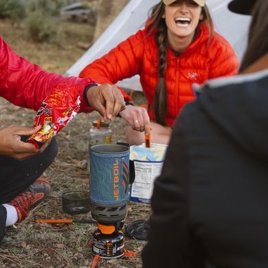 Система приготовления пищи JetBoil Flash 2025, Carbon, 1 л (JBL FLCB3-EU)