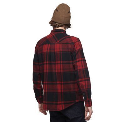 Сорочка чоловіча Black Diamond M Project Flannel, Red Rock/Black Plaid, S (BD 7440639558SML1)