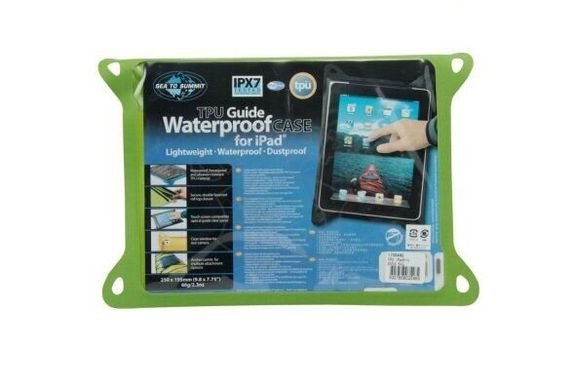 Гермочехол для планшета Sea To Summit TPU Guide W/P Case for Tablets Lime, 21 х 14.5 см (STS ACTPUTABLI)