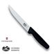 Нож бытовой, кухонный Victorinox Carving (лезвие: 120мм), черный 5.1803.12