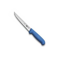 Нож бытовой, кухонный Victorinox Fibrox Boning (лезвие: 150мм), синий 5.6002.15