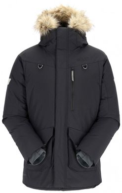 Мужской зимний пуховик парка Rab Arctus Parka, Black, S (RB QDB-42-S)