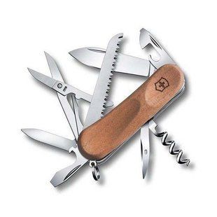 Швейцарський розкладний ніж Victorinox Evowood 17 (85мм 13 функцій) дерево 2.3911.63