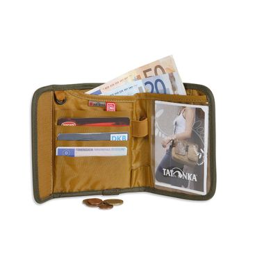 Гаманець Tatonka Euro Wallet RFID B, Olive (TAT 2991.331)