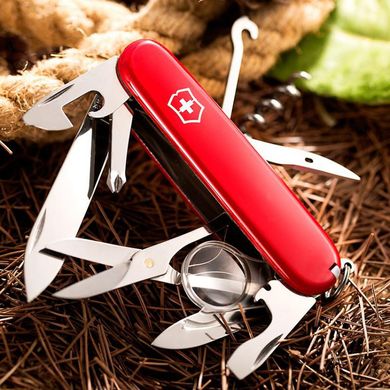 Швейцарский складной нож Victorinox Explorer (91мм,16 функций) красный (1.6703)