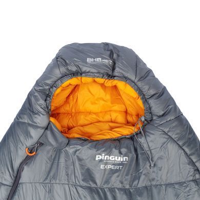Спальний мішок Pinguin Expert (-8&deg;С/-16&deg;С), 185 см - Right Zip, Grey (PNG 233285) 2020